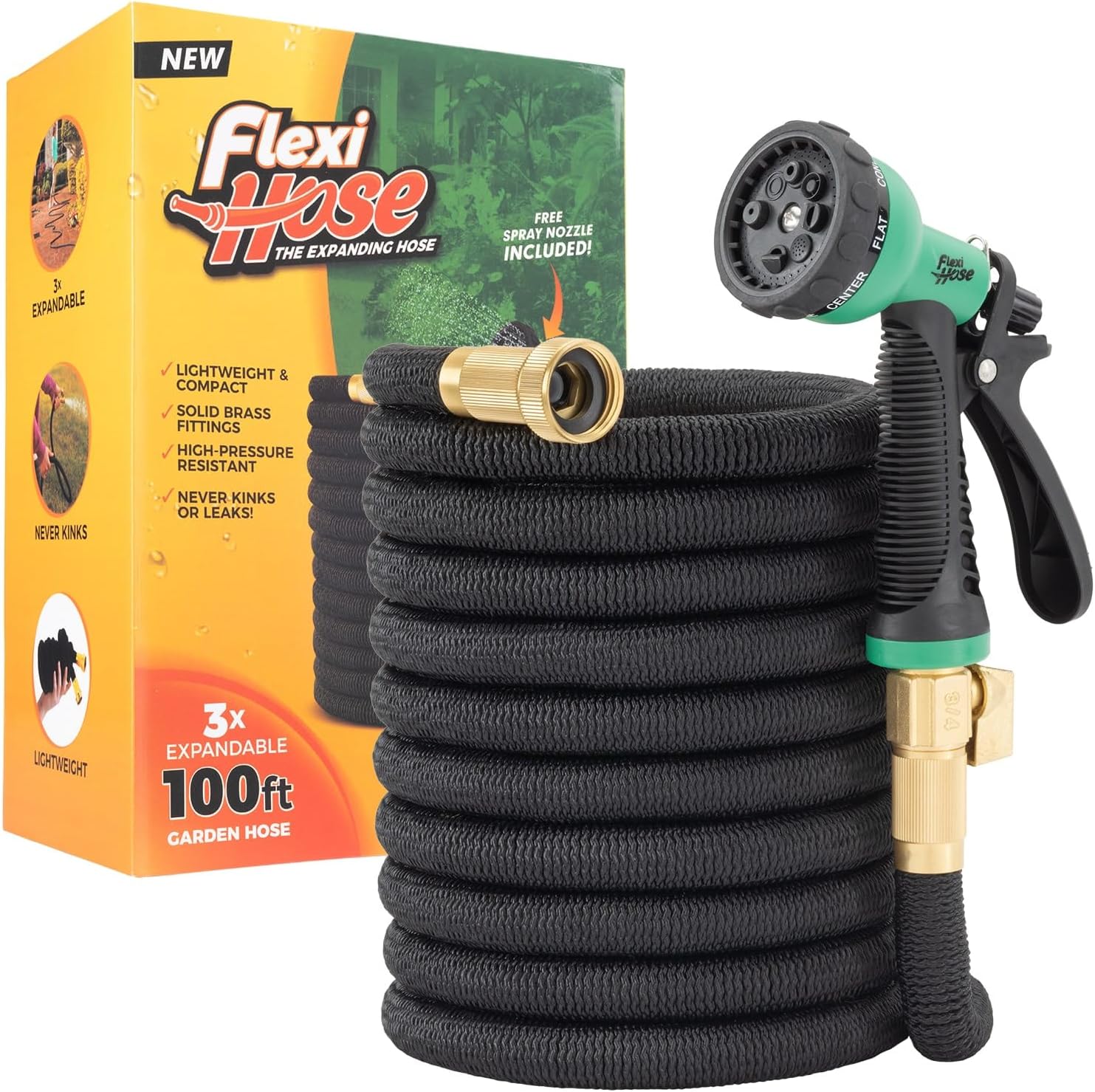 Flexi Hose 100FT Uitrekbaar
